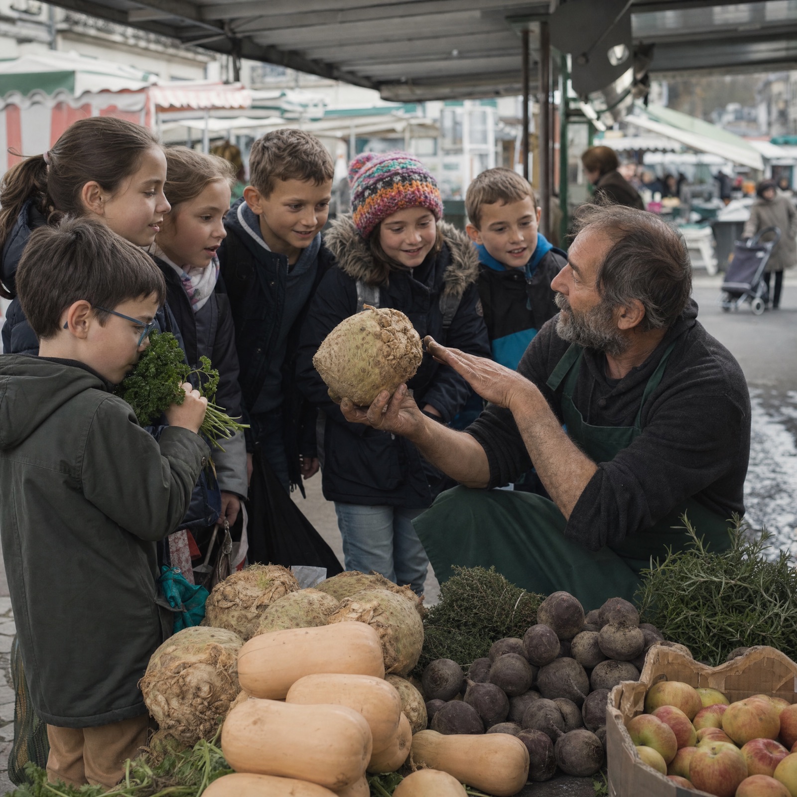 Les bénévoles de l'association réunis autour d'une table